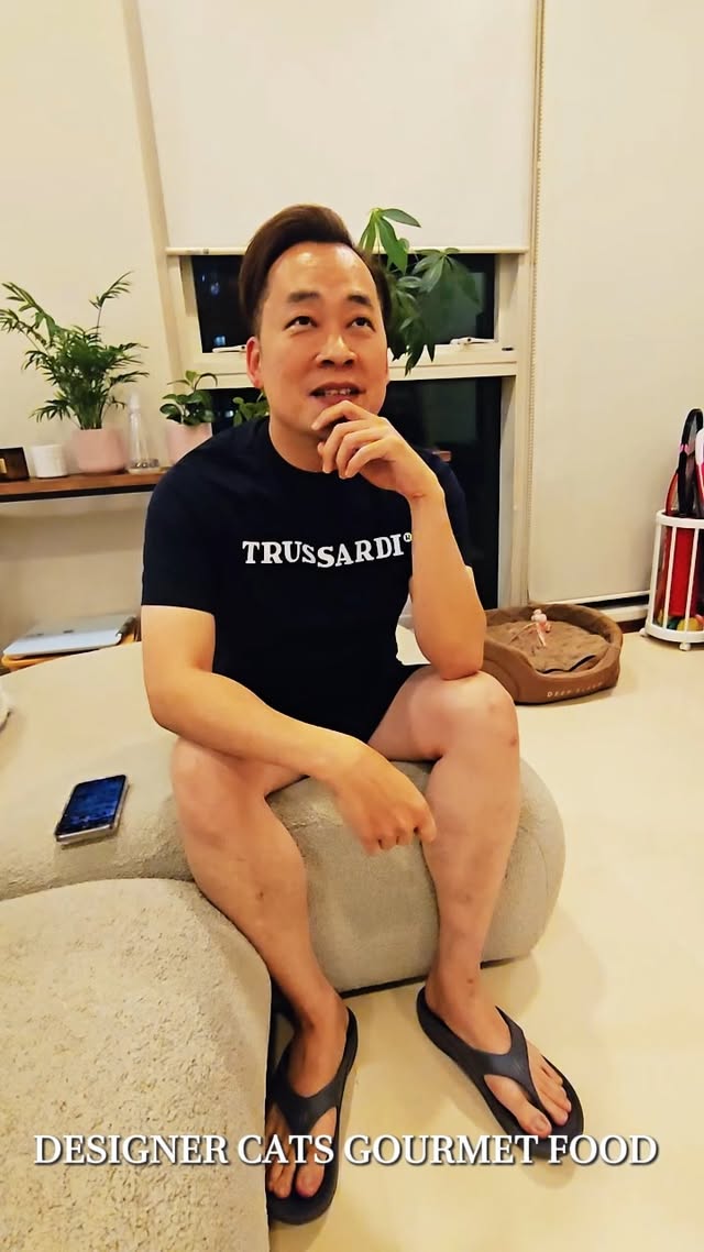 Kenneth Wong's Designer Cats Gourmet customer video review in Singapore