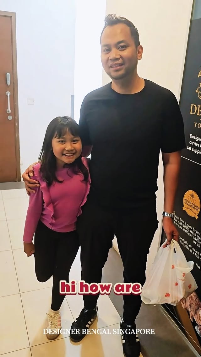Derek Ang's Designer Cats Gourmet customer video review in Singapore